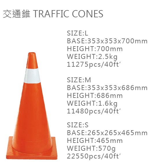 Traffic cones